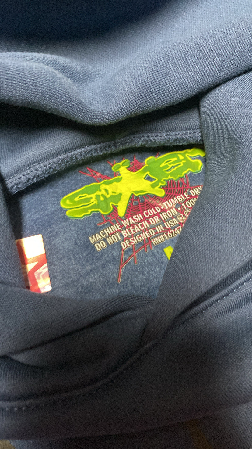 Navy Blue Atlanta Hoodie