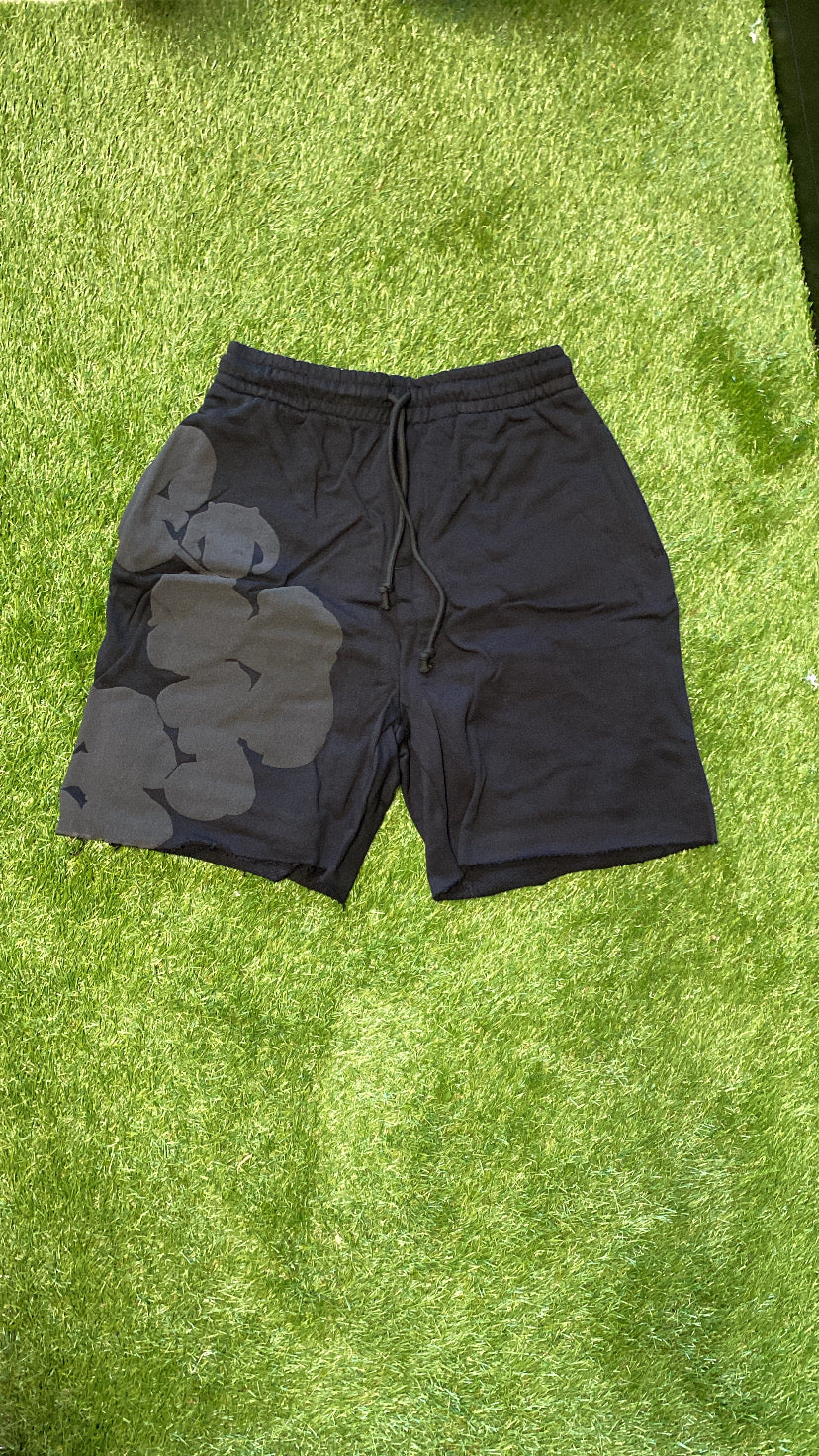 Big Mono Cotton Wreath Shorts