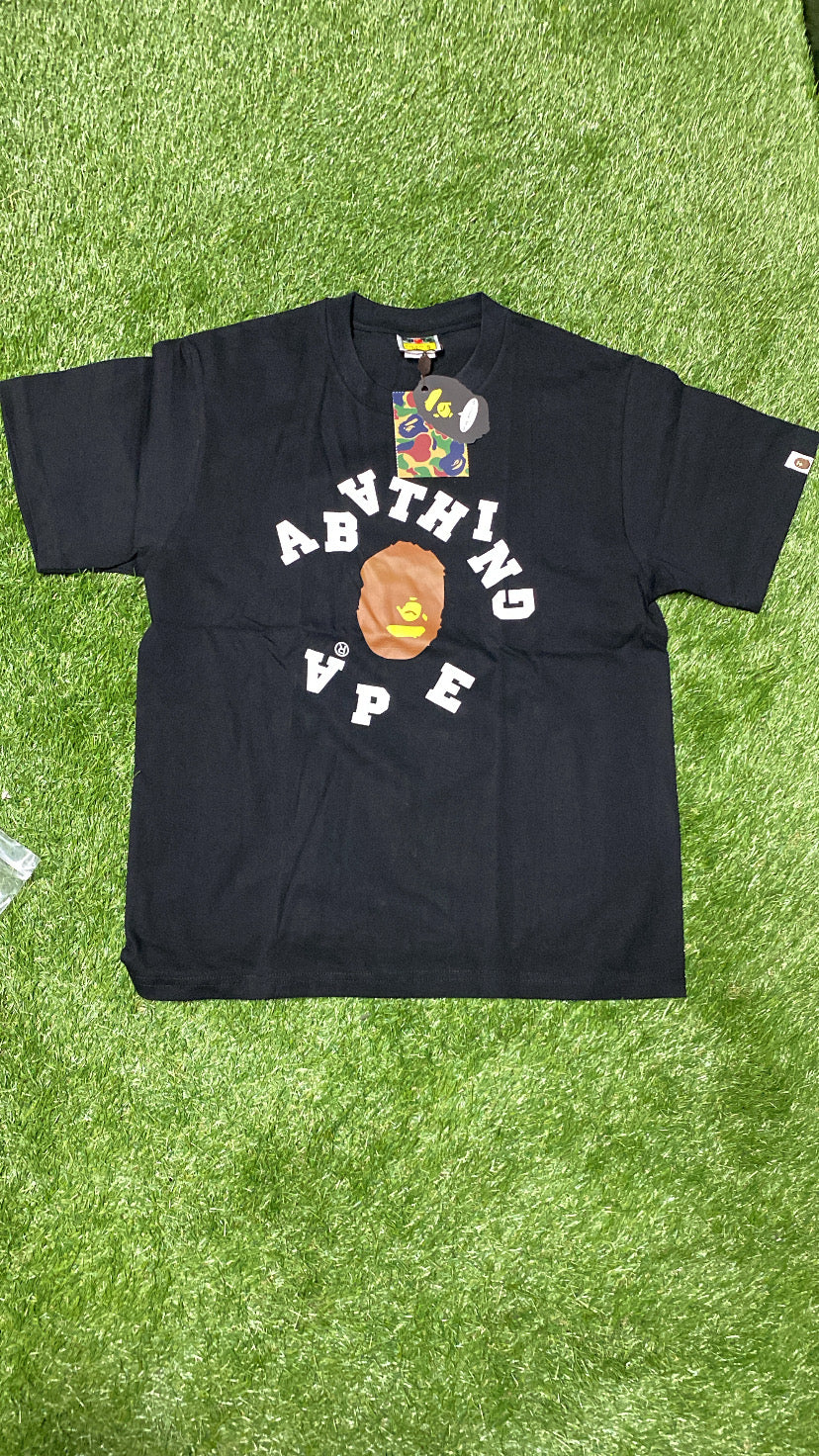 APE Black Scrambled T Shirt
