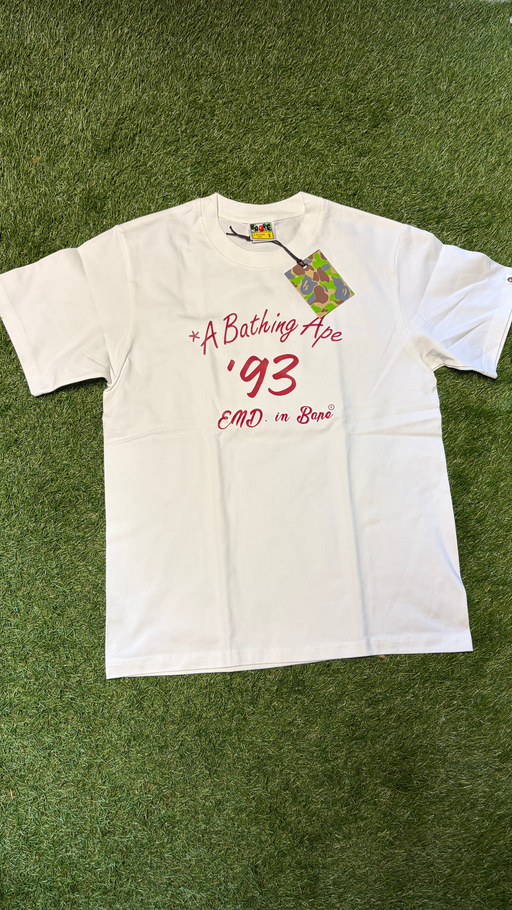 APE White Bowling T Shirt