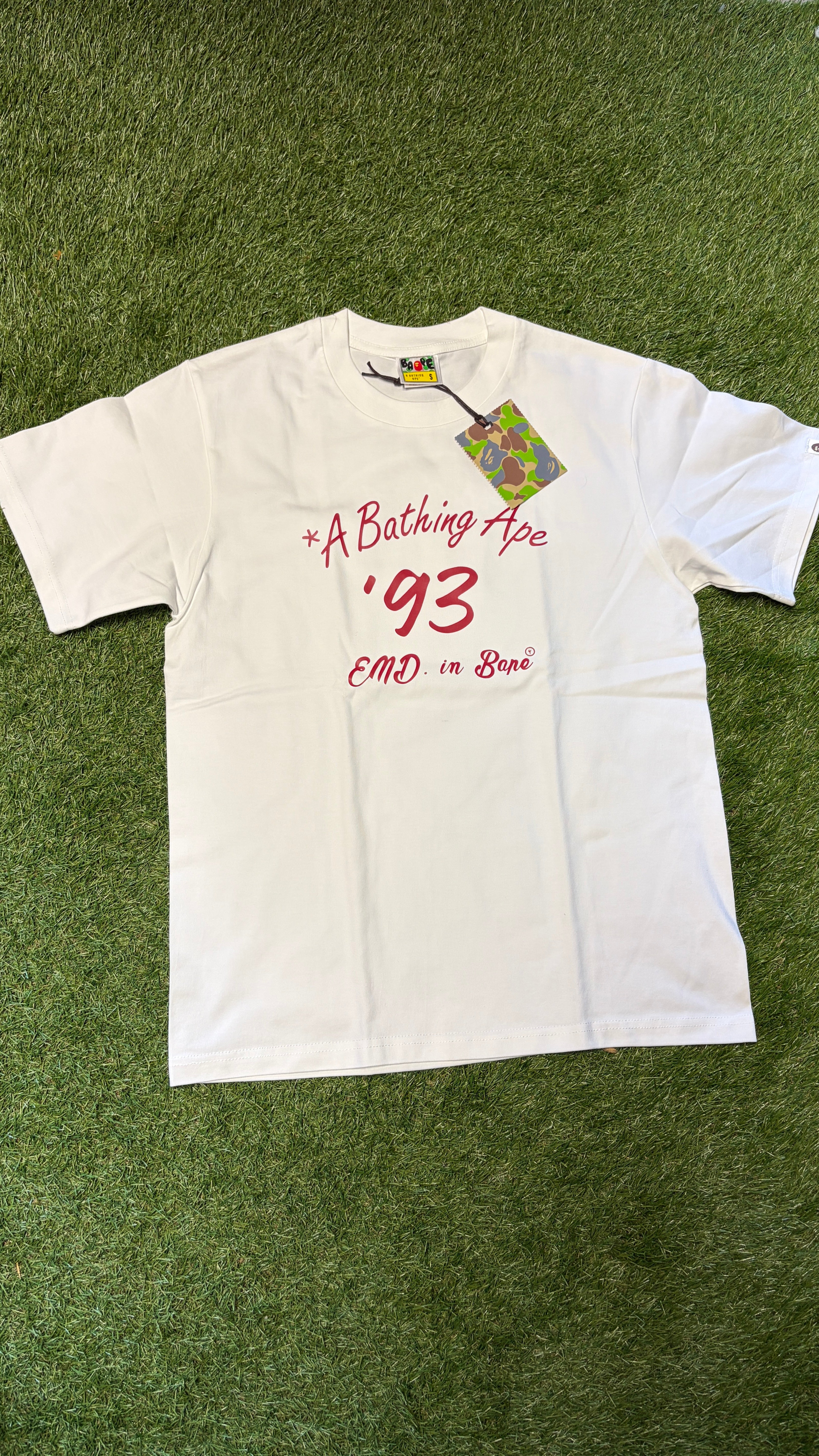 APE White Bowling T Shirt