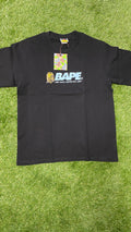 APE Black Green & Blue Camo T Shirt