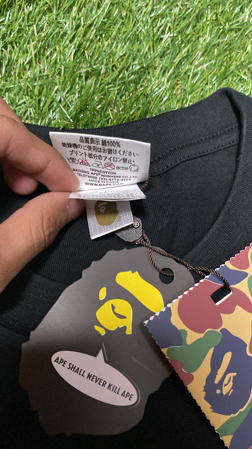 APE Black CH T Shirt