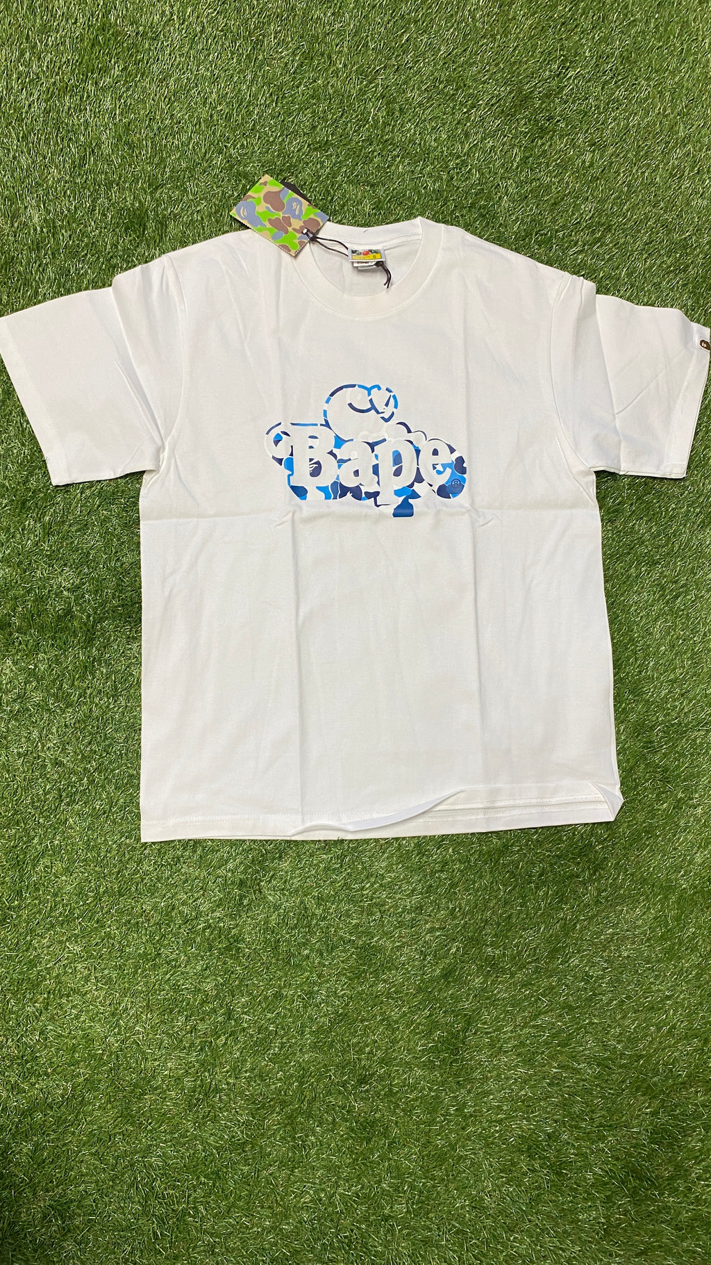 APE Light Blue Camo T Shirt