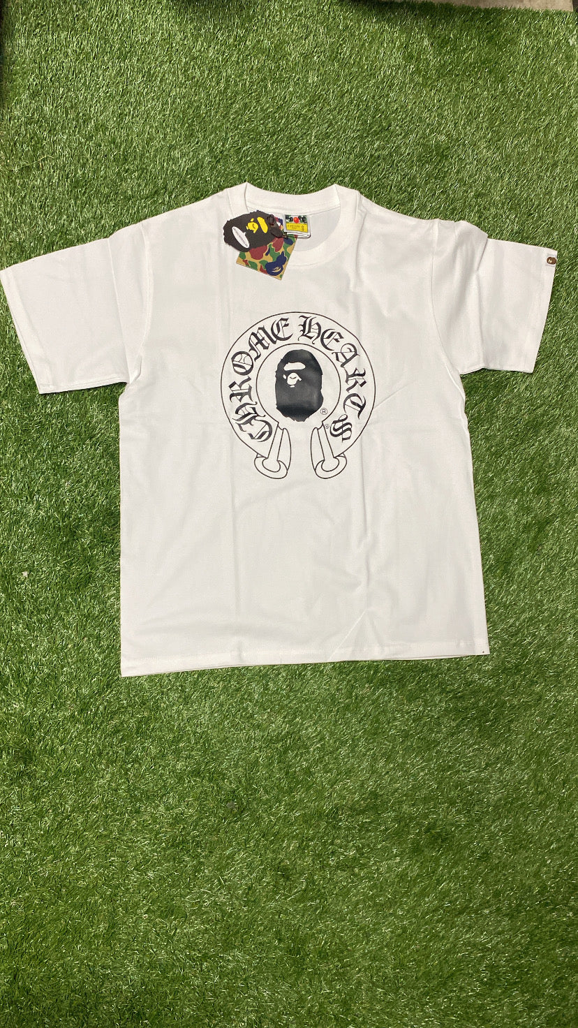 APE White CH T Shirt