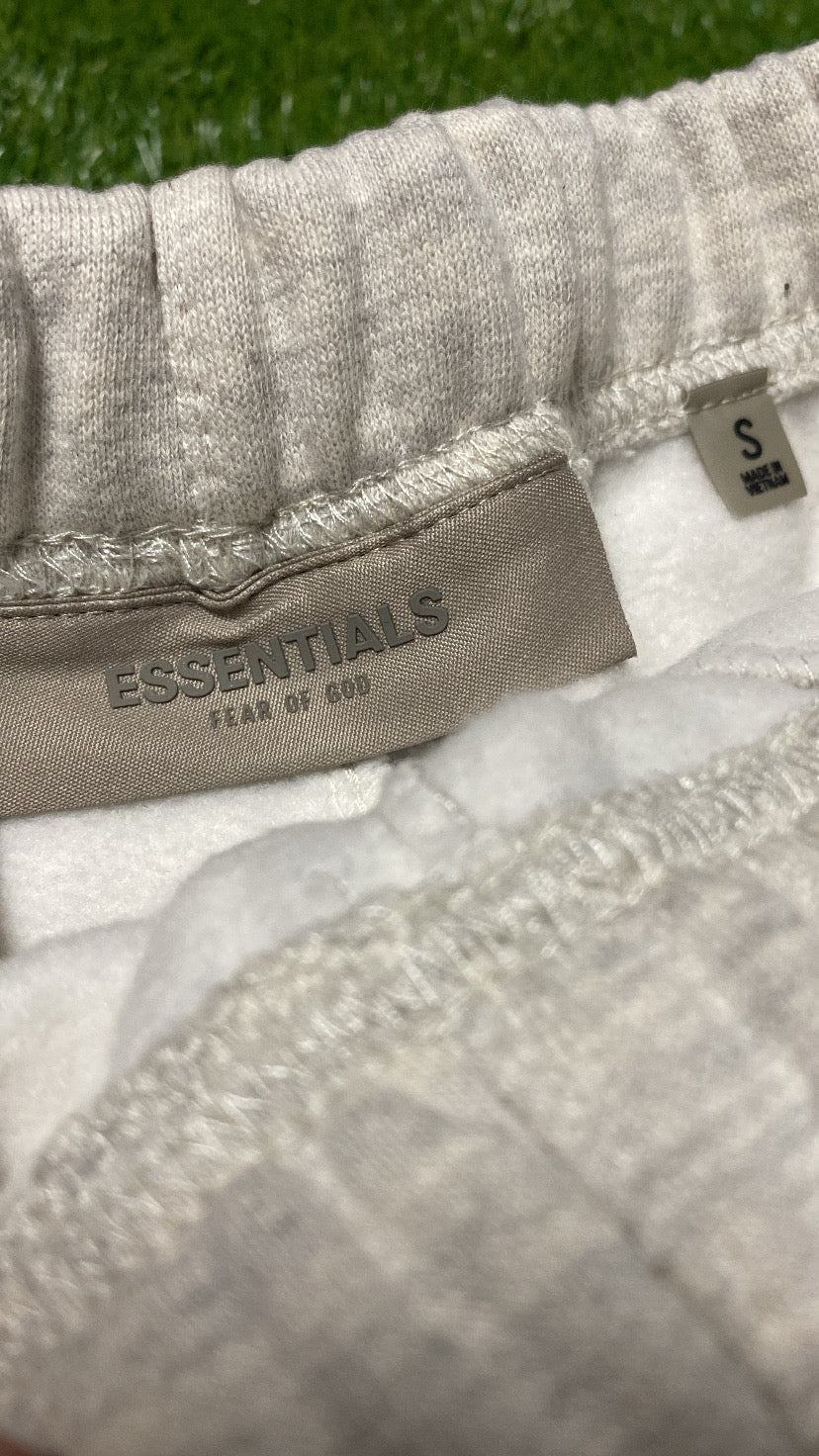 Light Oatmeal Relaxed Sweatpants