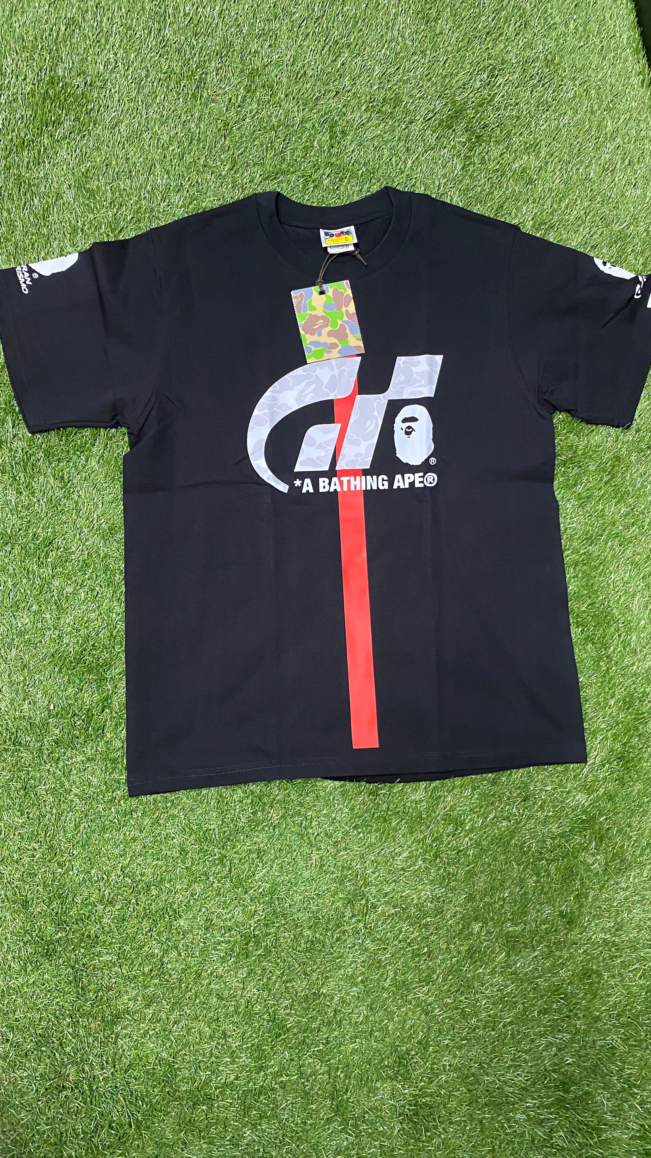 APE Black Grand Turismo T Shirt