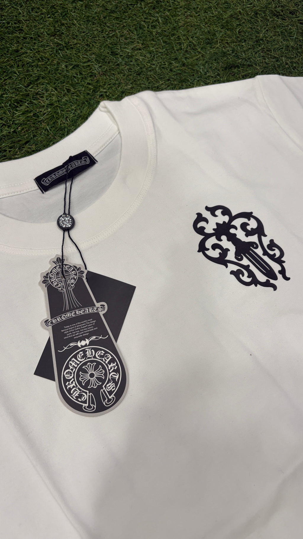 CH White Dagger Graphic T-Shirt