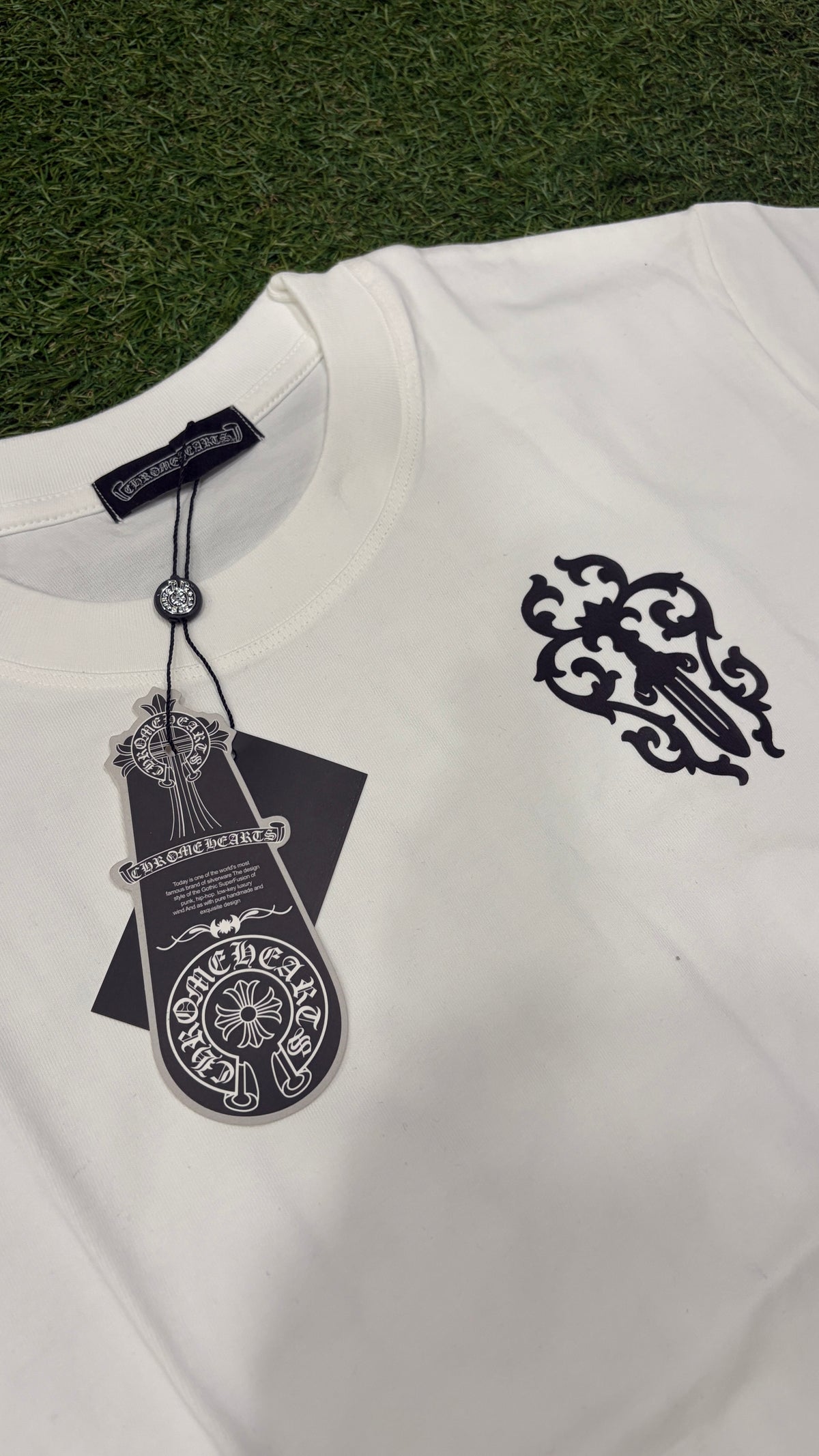 CH White Dagger Graphic T-Shirt