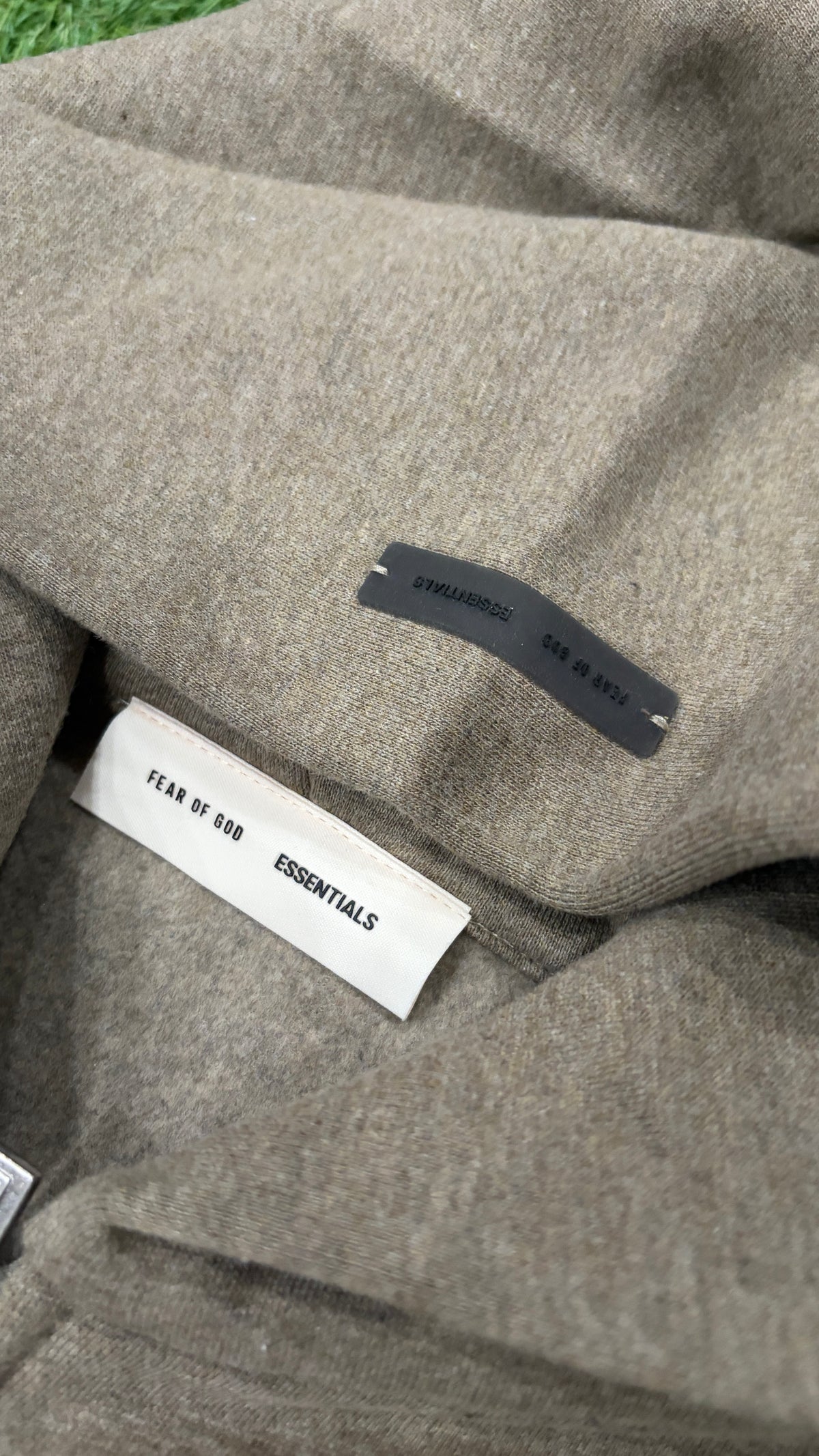 Gray Relaxed Zip-Up Hoodie