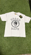 White Pattern Graphic T-Shirt