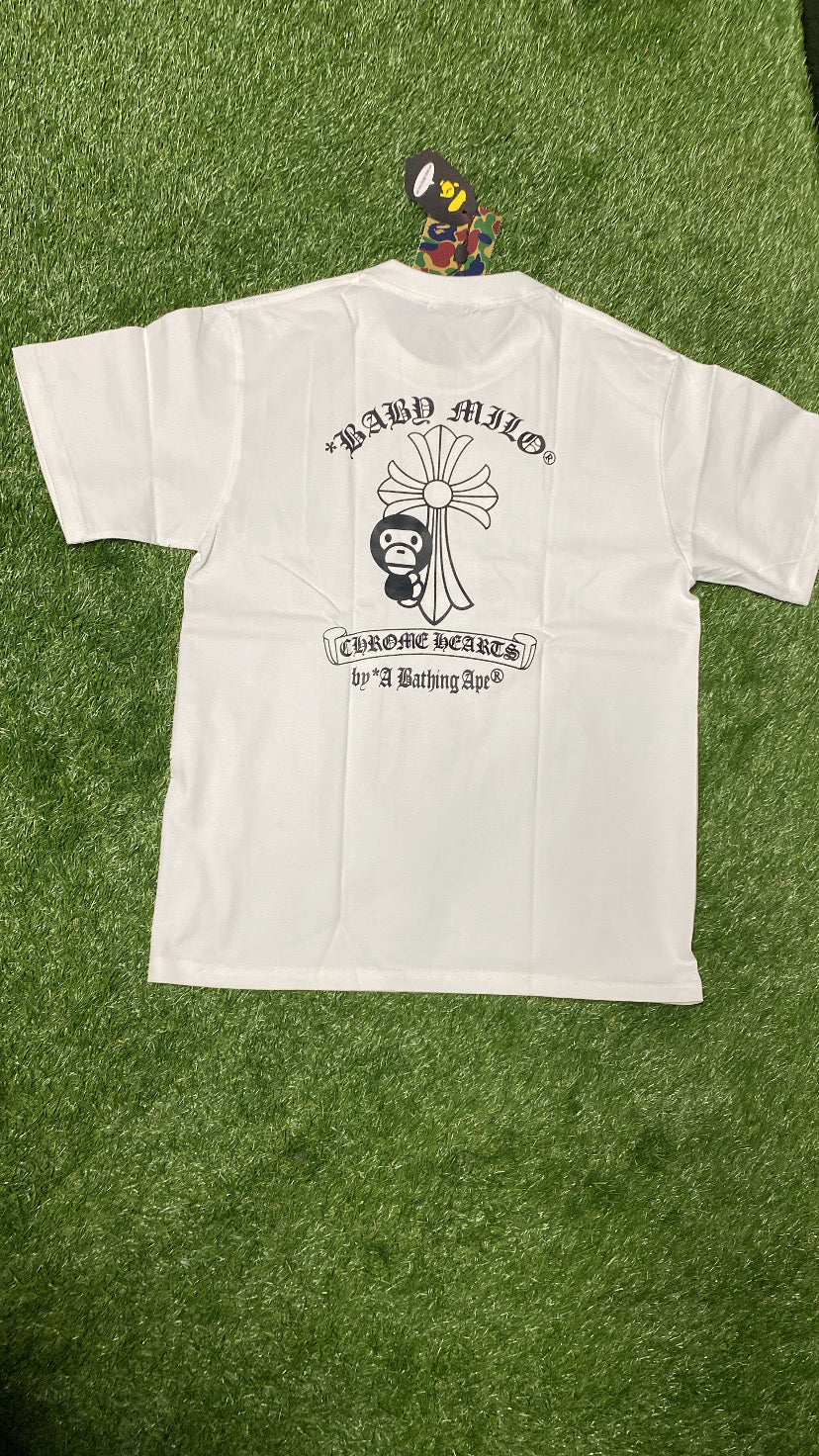 APE White CH T Shirt