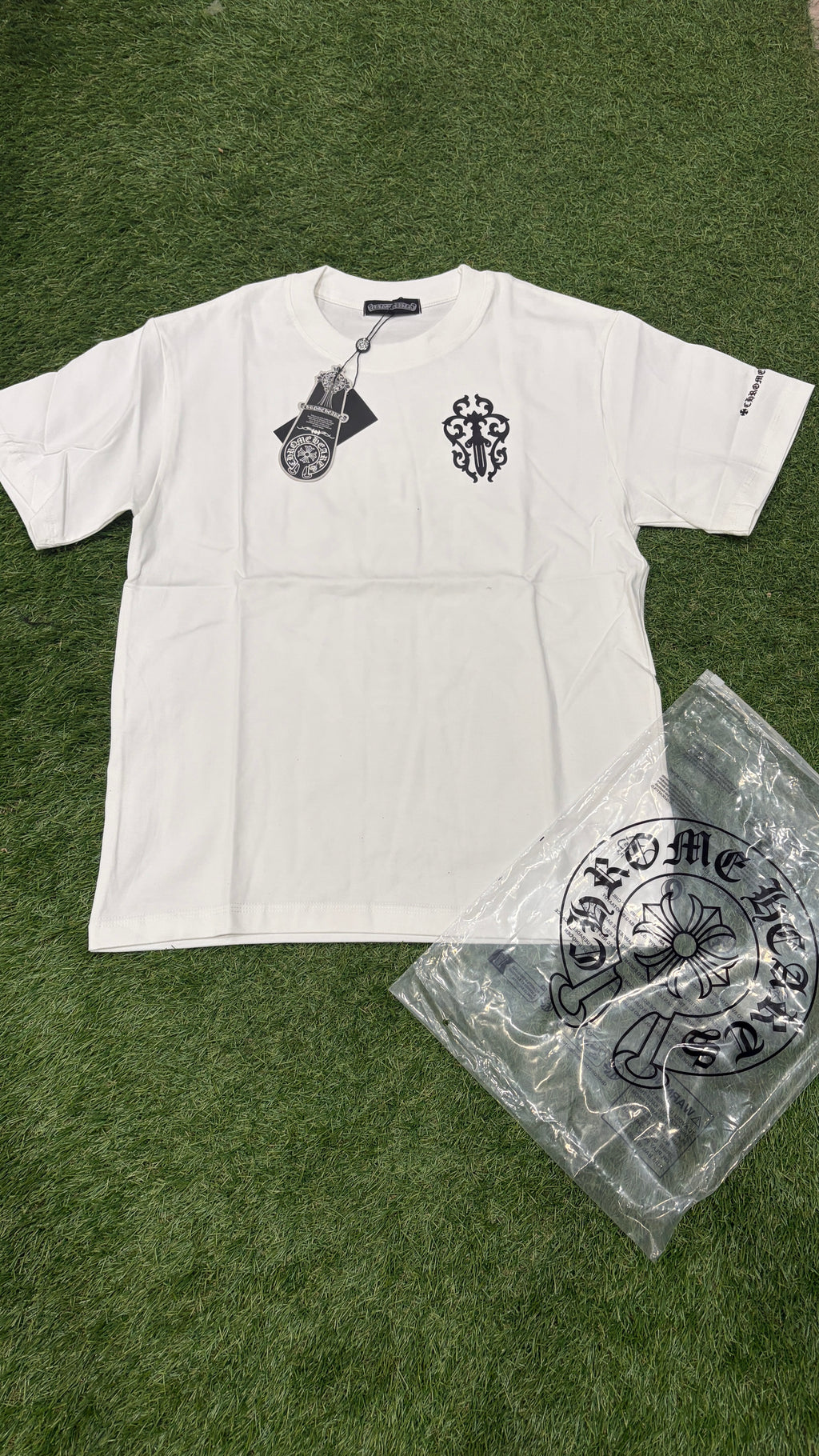CH White Dagger Graphic T-Shirt