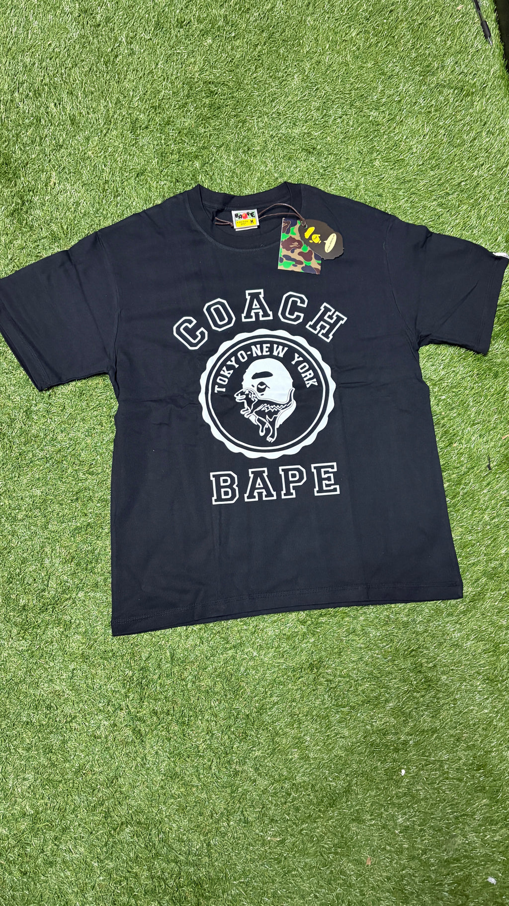 Black Pattern Graphic T-Shirt
