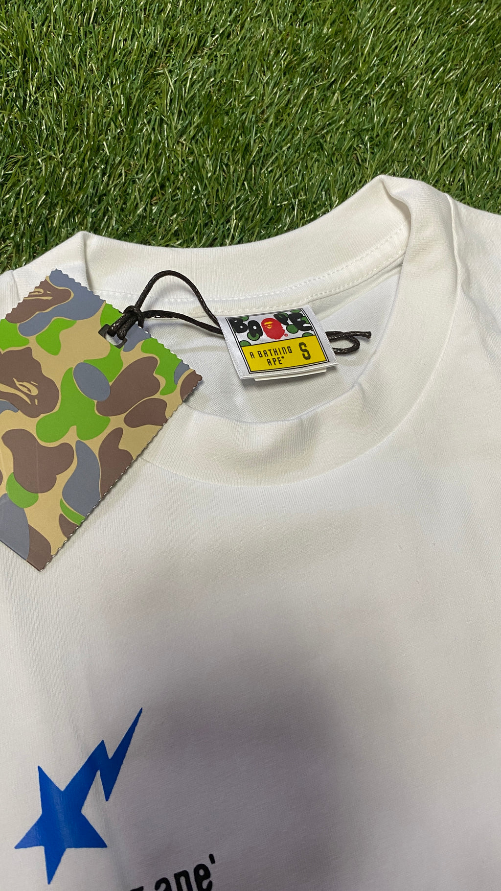 APE White WGM T Shirt