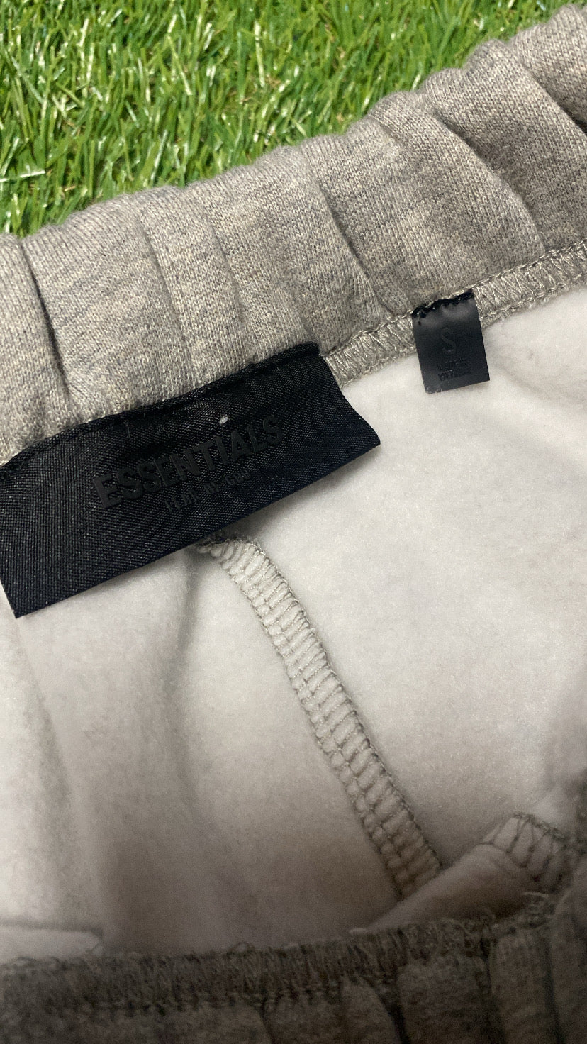 Big Letter Dark Oatmeal Relaxed Sweats