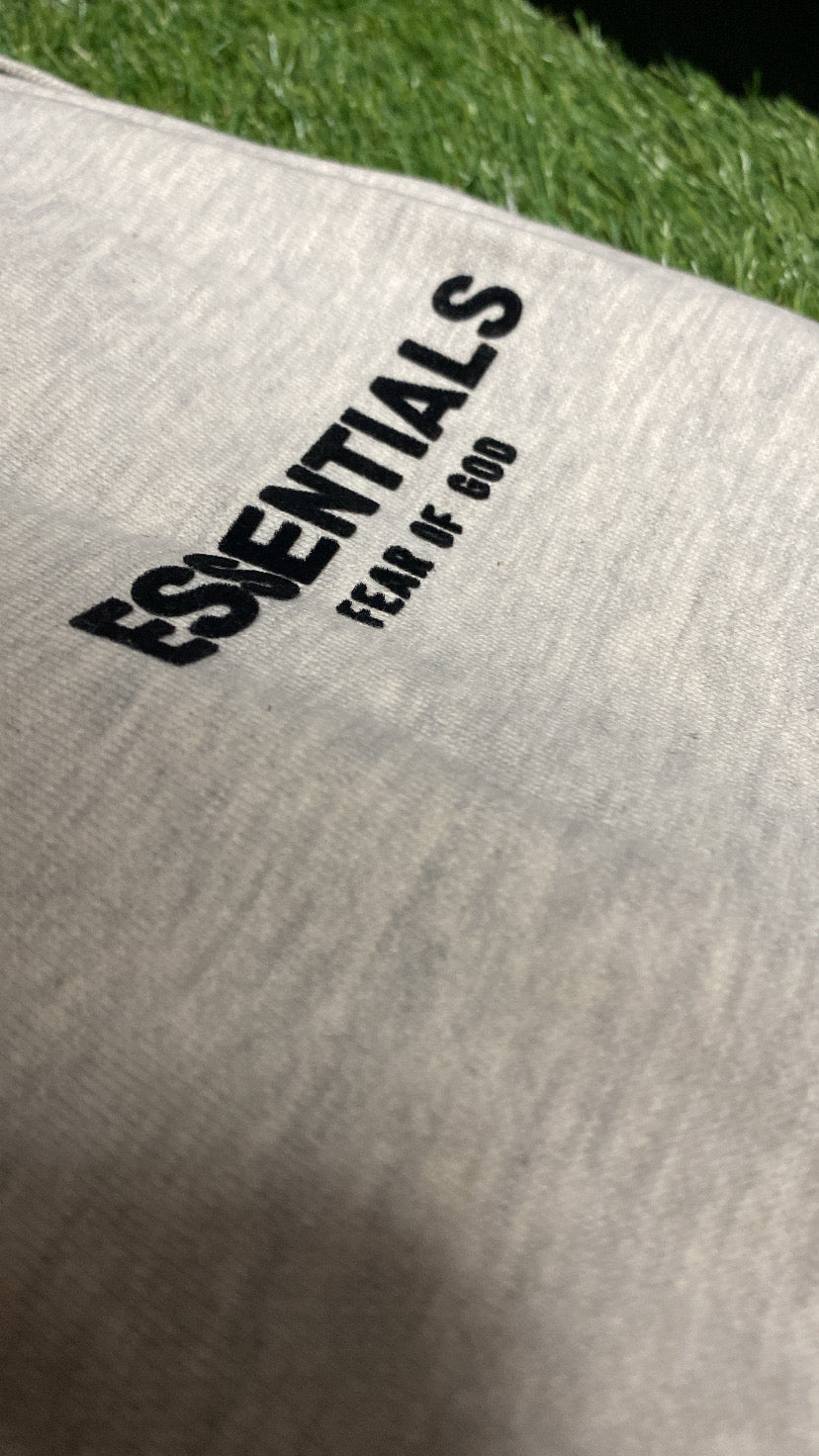 Light Oatmeal Relaxed Sweatpants