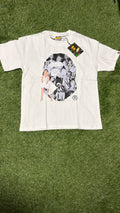 White Portrait Graphic T-Shirt