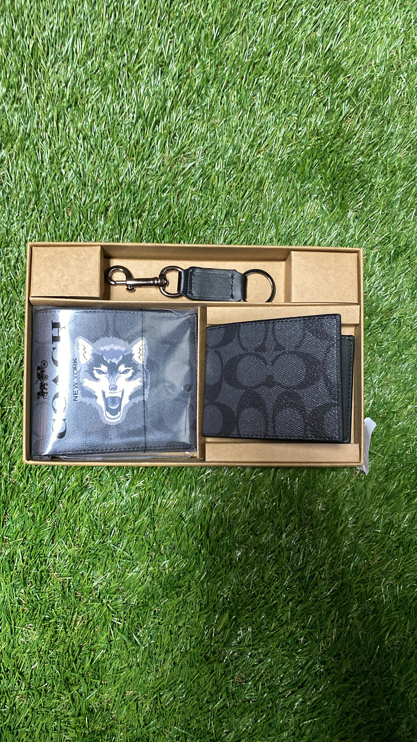 Designer Mens Wallet Gift Set