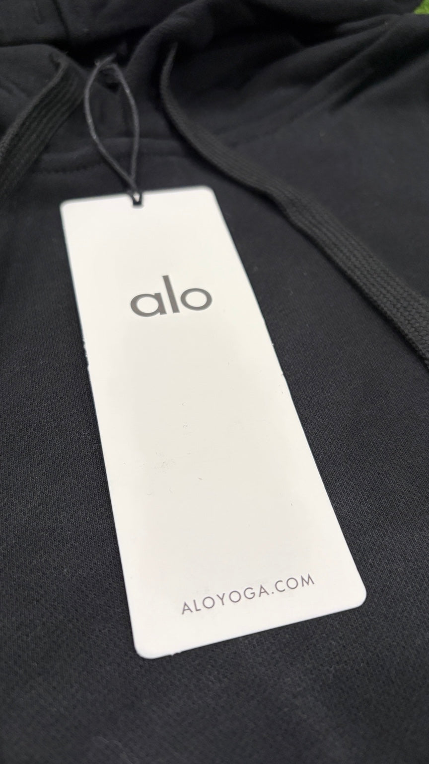 Black Alo pullover hoodie - Hangtag