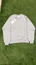 Heather Gray Alo crewneck sweatshirt - Full front