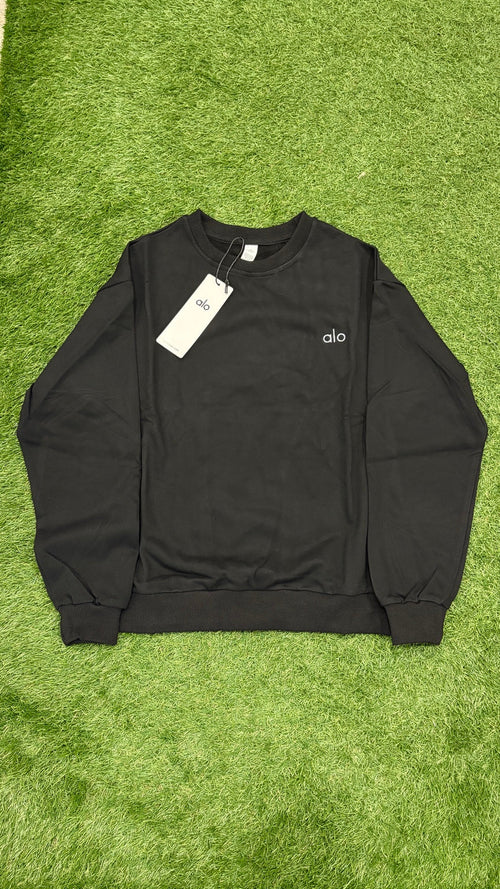 Black Alo crewneck sweatshirt - Full front