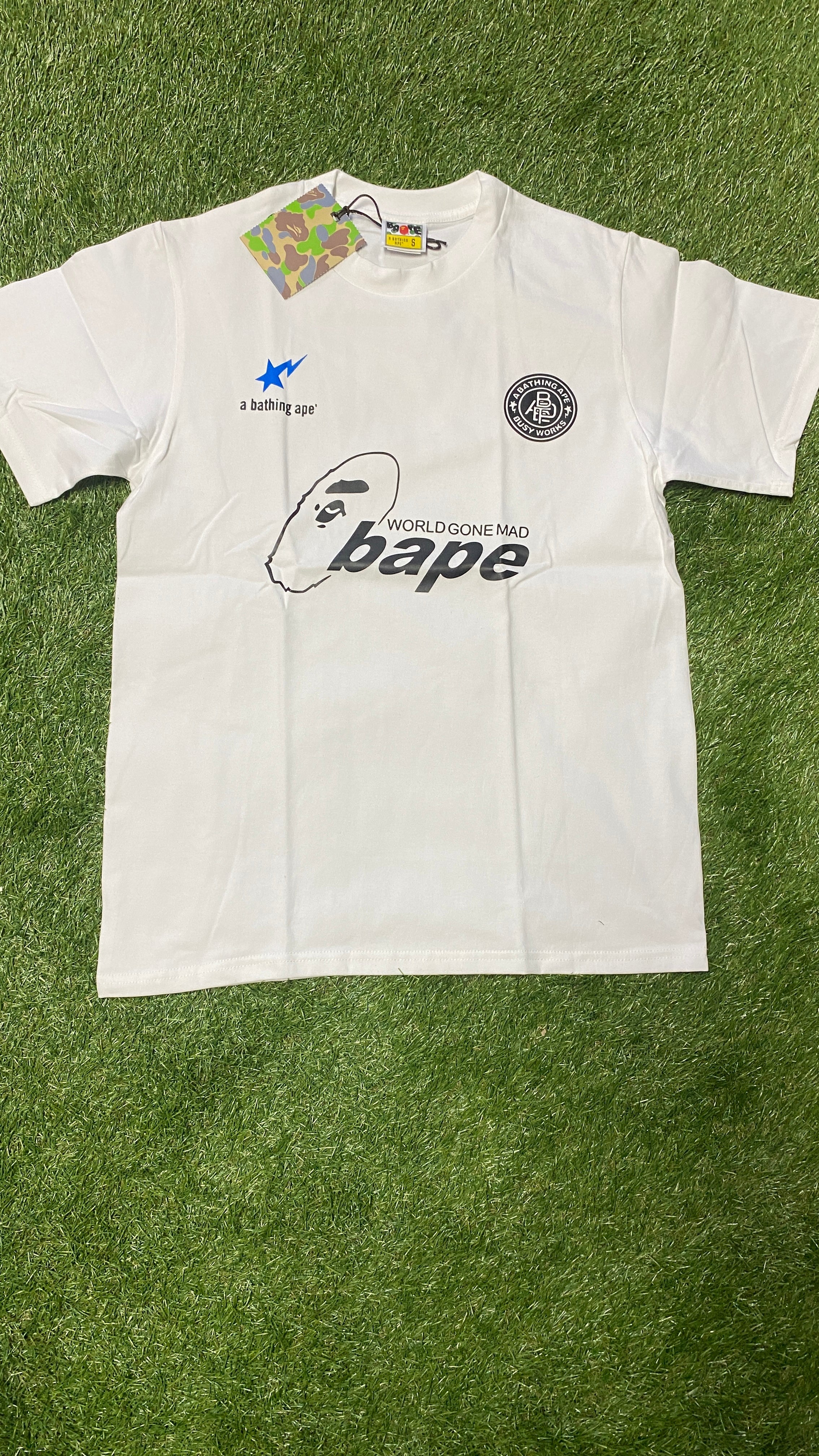 APE White WGM T Shirt