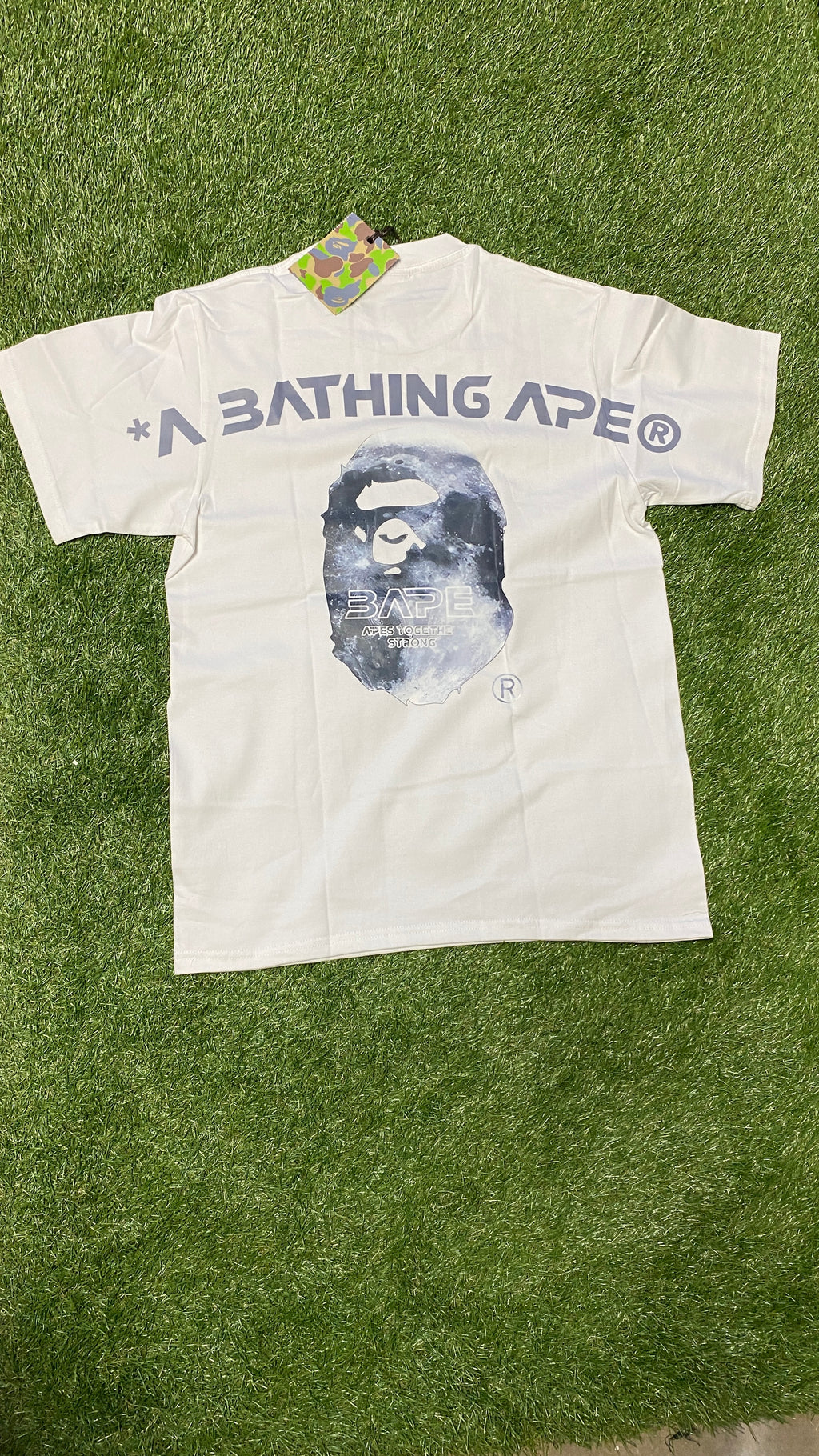APE Futuristic Moon T Shirt