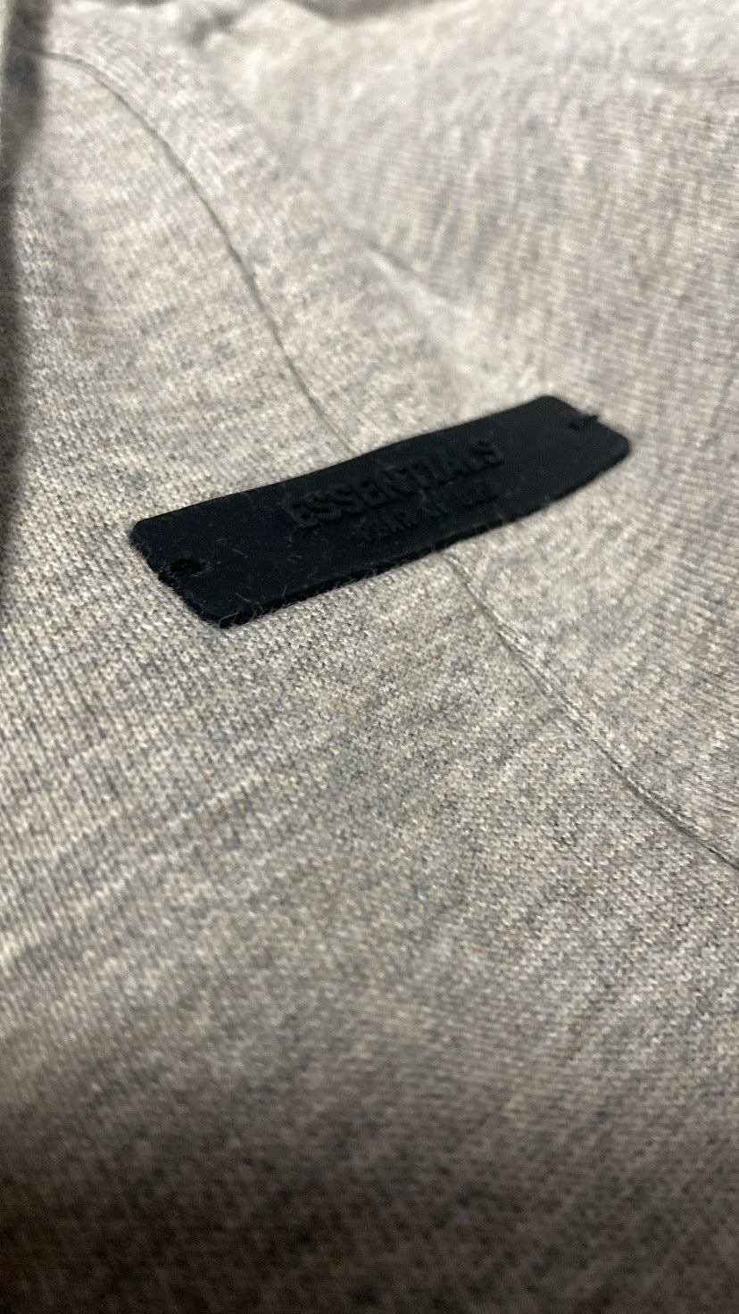 Big Letter Dark Oatmeal Relaxed Sweats