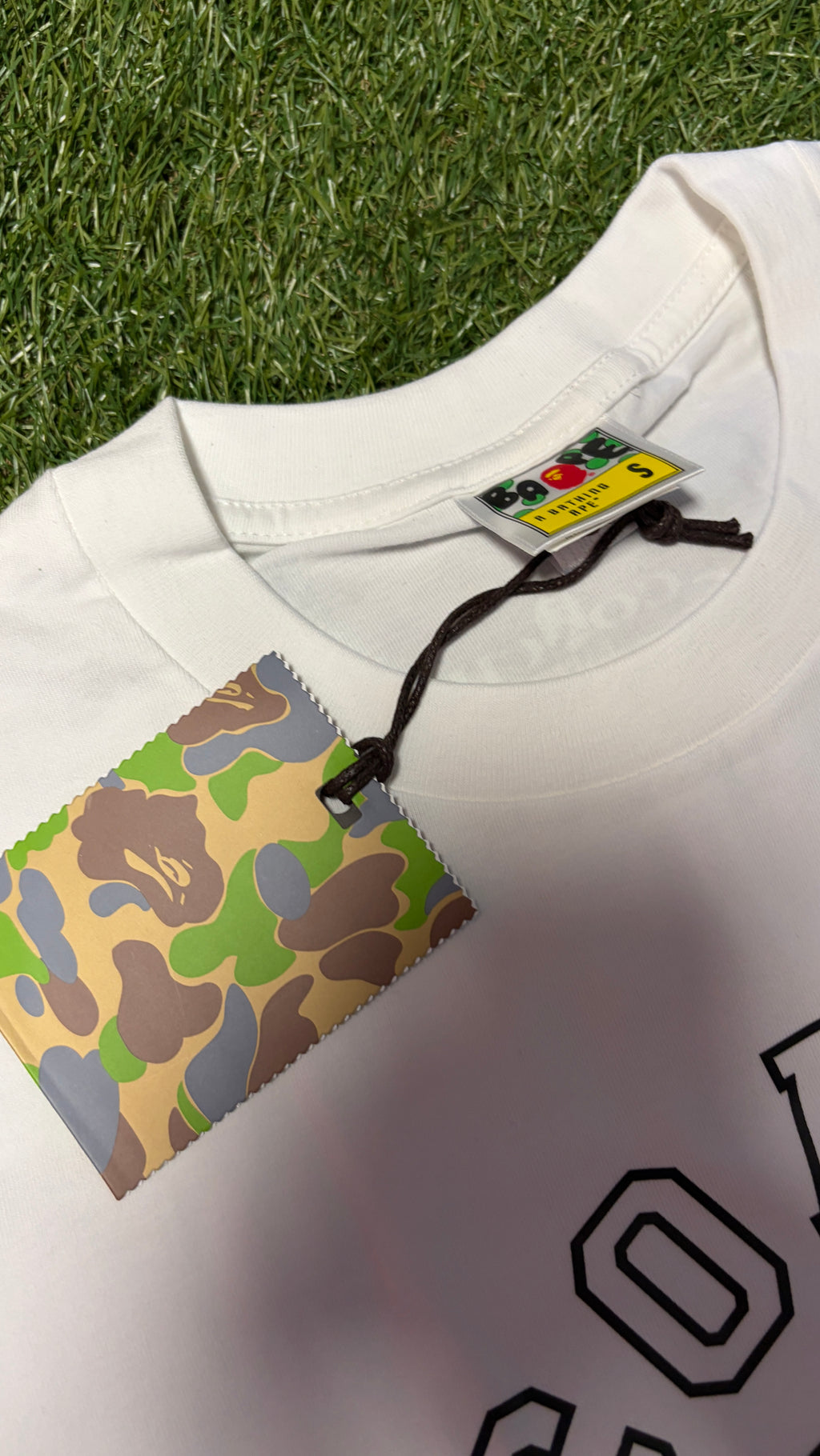 APE White C*ach T Shirt