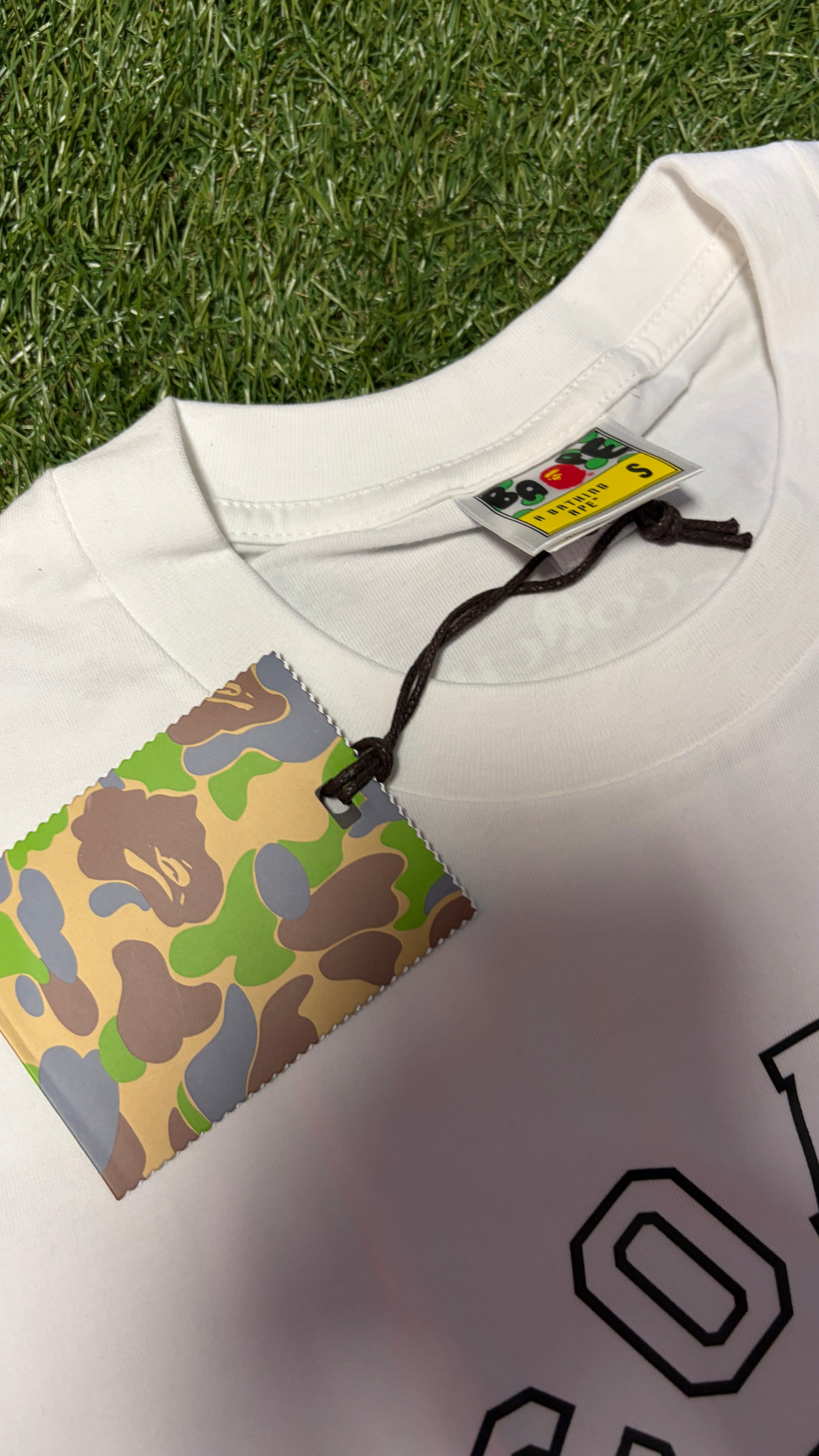 APE White C*ach T Shirt