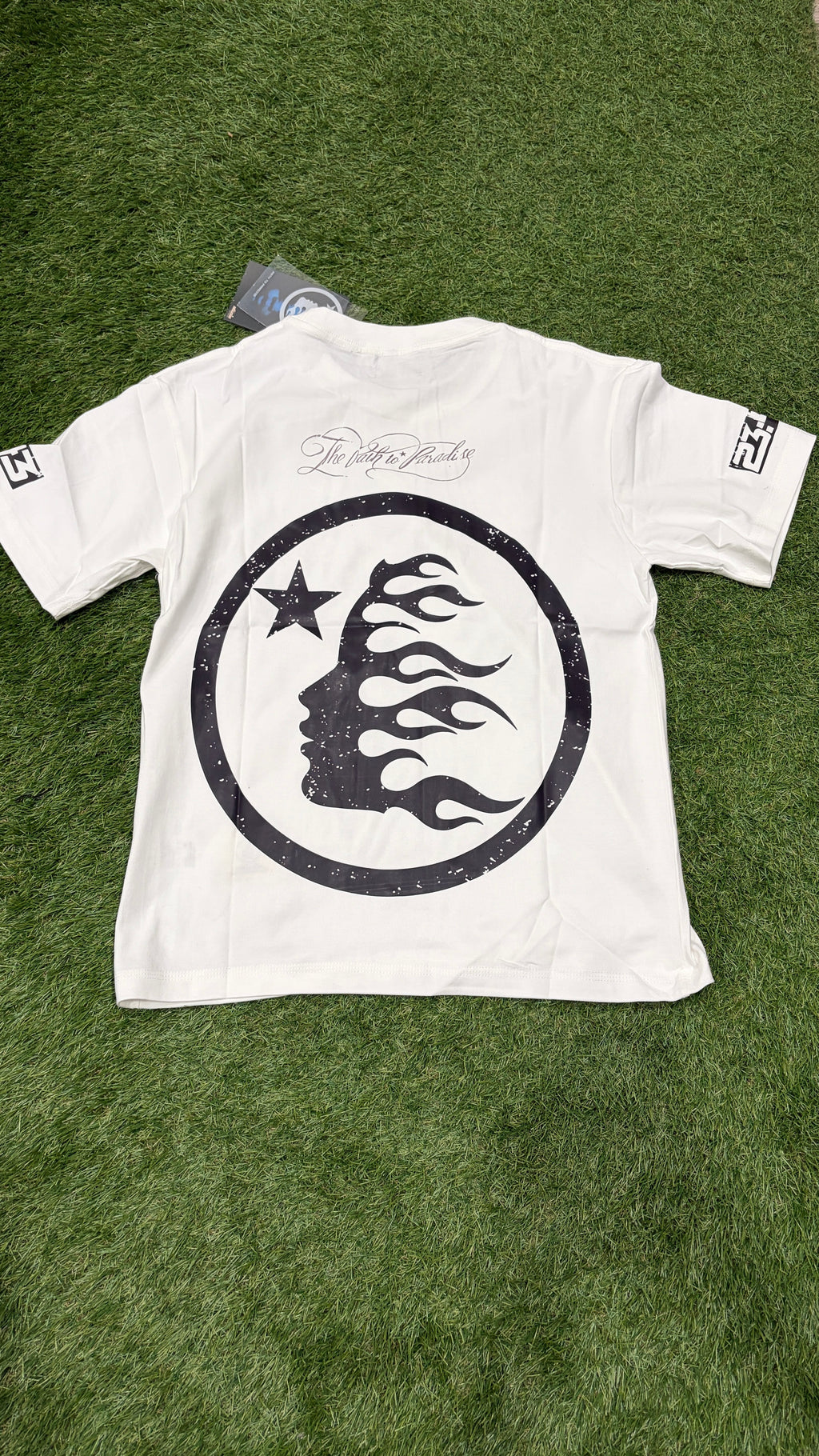White Path to Paradise Graphic T-Shirt