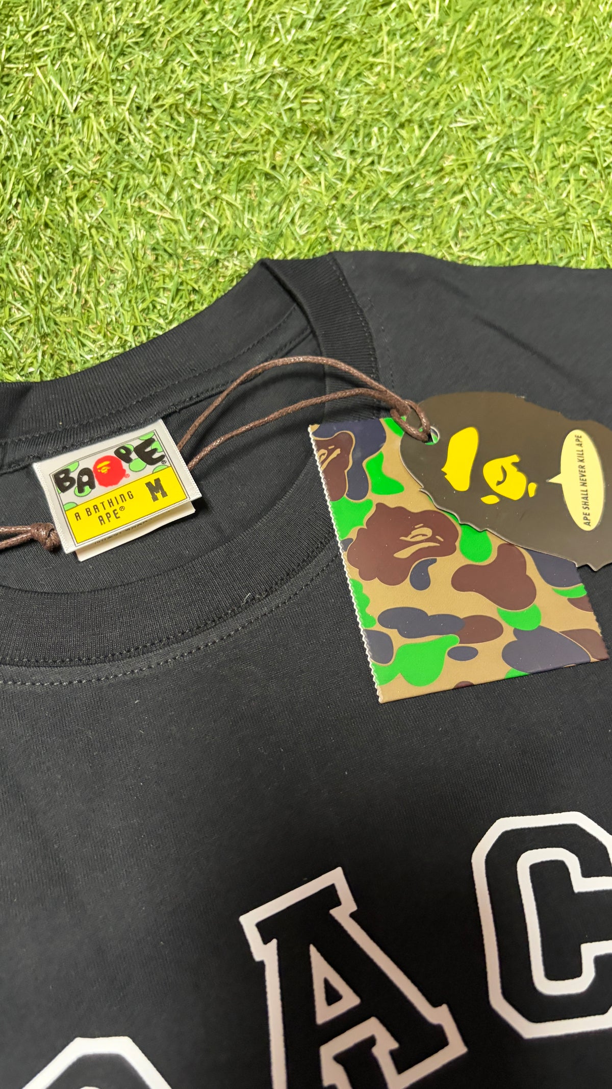 Black Pattern Graphic T-Shirt