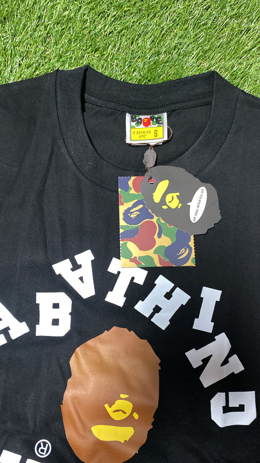 APE Black Scrambled T Shirt