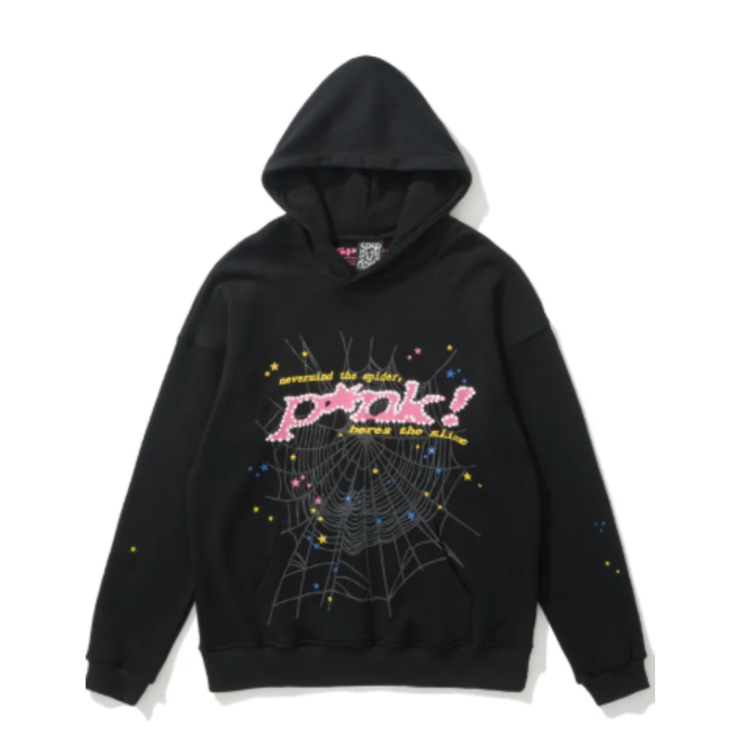 Black P*nk Sp5der Hoodie